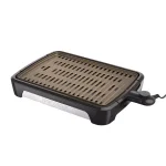 George Foreman Smokeless Indoor Countertop Grill, 172 sq. in. Cooking Surface, Black thumbnail 3