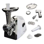 MegaChef MG-650 1200W Electric Meat Grinder with Sausage and Kibbe Attachments thumbnail 4