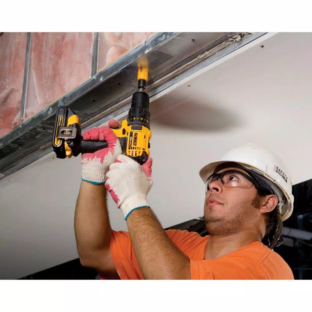 DEWALT 20V MAX Cordless Compact Drill Driver Kit with 3.0 Ah Li-Ion Battery