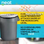Unbranded Neat 30 Gallon Heavy Duty Black and White Trash Bags, 1.1 Mil, 120 Count thumbnail 4