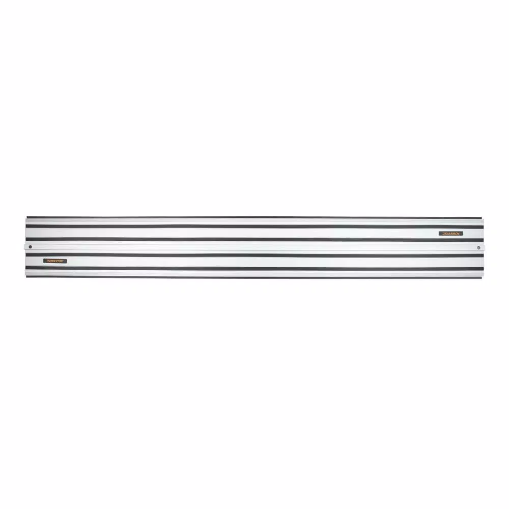 POWERTEC 55 in. Extruded Aluminum Replacement Track for DeWalt TrackSaw Cutting System
