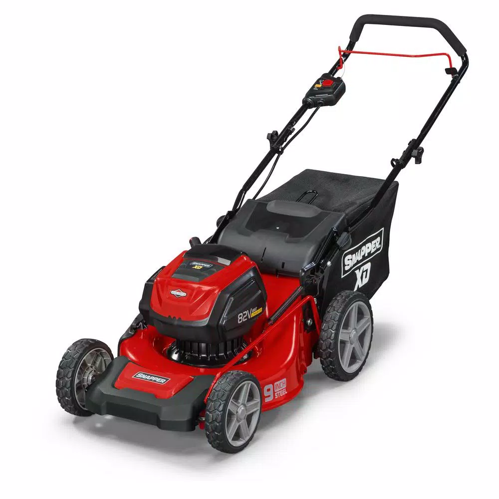 Snapper Briggs & Stratton 82V MAX 19 in. Cordless Electric Lawn Mower Kit with (2) 2.0 Ah Batteries and Rapid Charger