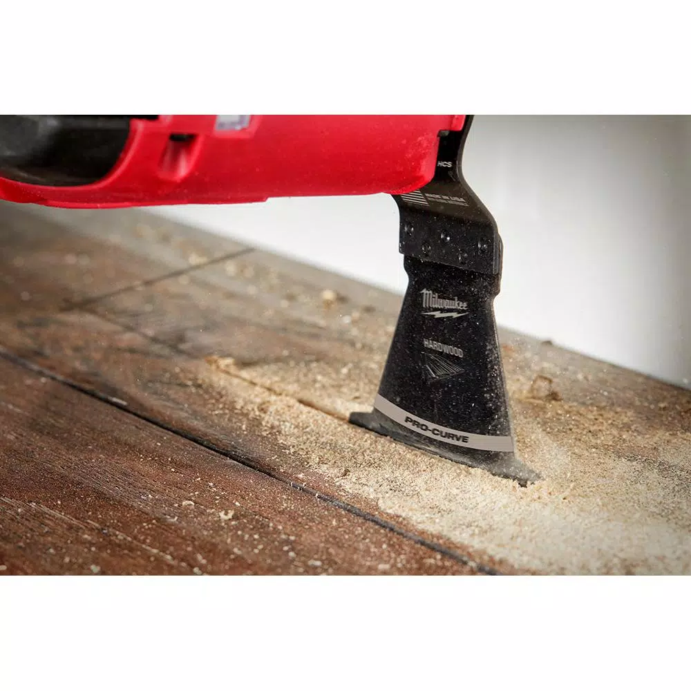 Milwaukee 2-1/2 in. High Carbon Steel Japanese Tooth Hardwood Oscillating Multi-Tool Blade, 3-Pack