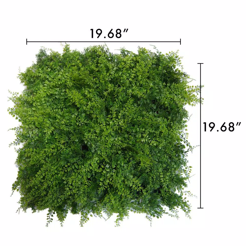 Greensmart Decor Artificial Maya Wall Panels, 20 in. x 20 in. (Set of 4)