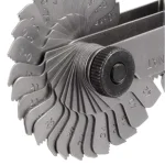 Grand Rapids Industrial Products Grip Thread Pitch Gauge - Dual Metric and SAE Stainless Steel Thread Counter thumbnail 6