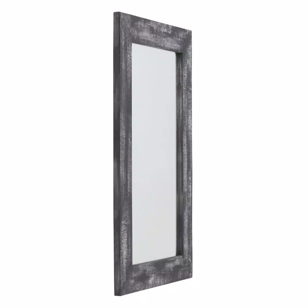 Aspire Home Accents Pueblo Beveled Glass Wall Mirror with Solid Wood Frame, 20 in. x 30 in.
