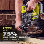 RYOBI 18V ONE+ HP Brushless 1 in. SDS-Plus Cordless Rotary Hammer Drill (Tool Only) thumbnail 3