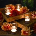 LUMABASE Mega Extra Large White Tea Light Candles, Unscented Paraffin Wax, 12-Count thumbnail 6
