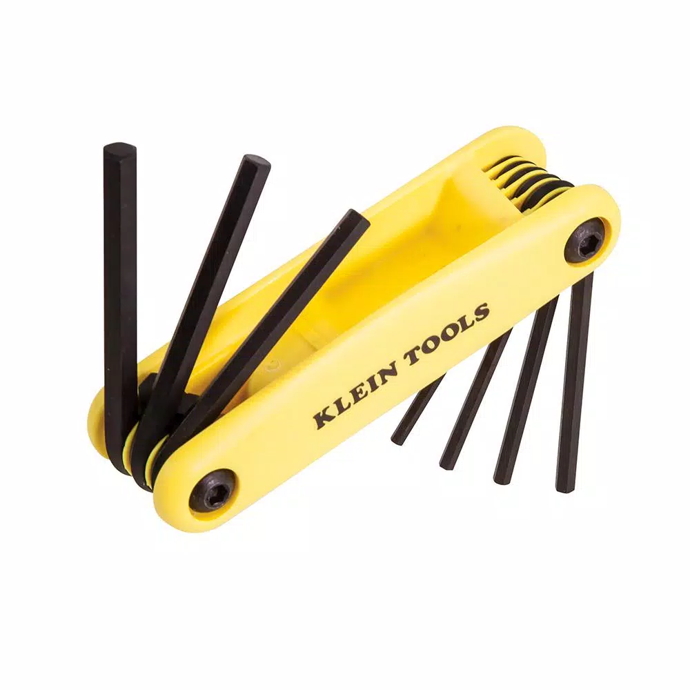 Klein Tools 4-1/4 in. Alloy Steel Industrial Strength Hex Key Set, 9-Piece