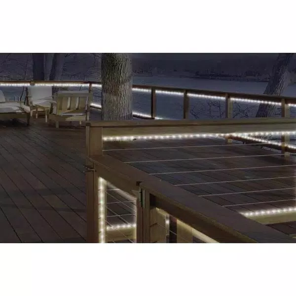DEERPORT DECOR 16 ft. Soft White Mini LED Rope Light Decoration, Indoor/Outdoor, 2-Pack