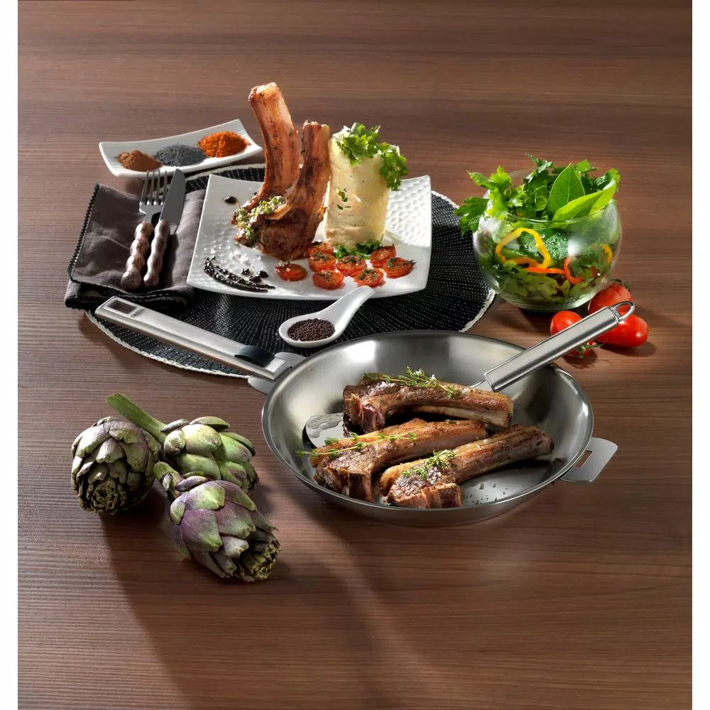Cristel Strate 13-Piece Stainless Steel Cookware Set with Detachable Handles