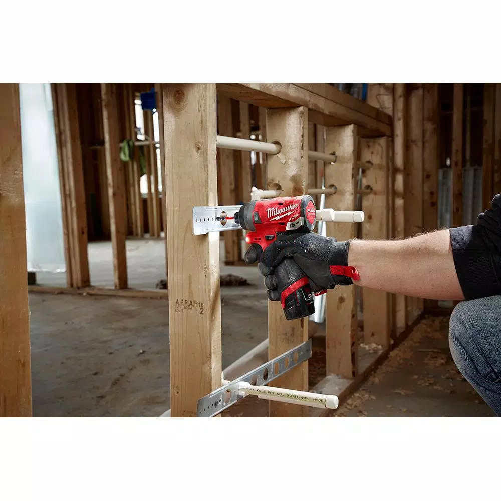 Milwaukee M12 FUEL 12V Brushless 3-Tool Combo Kit with Hammer Drill, Impact Driver, and Stubby Impact Wrench
