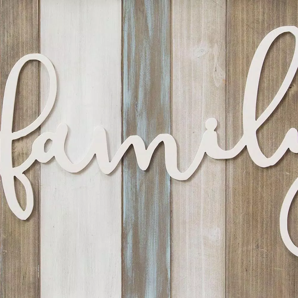 Stratton Home Decor Rustic Family Wood Wall Decor Sign