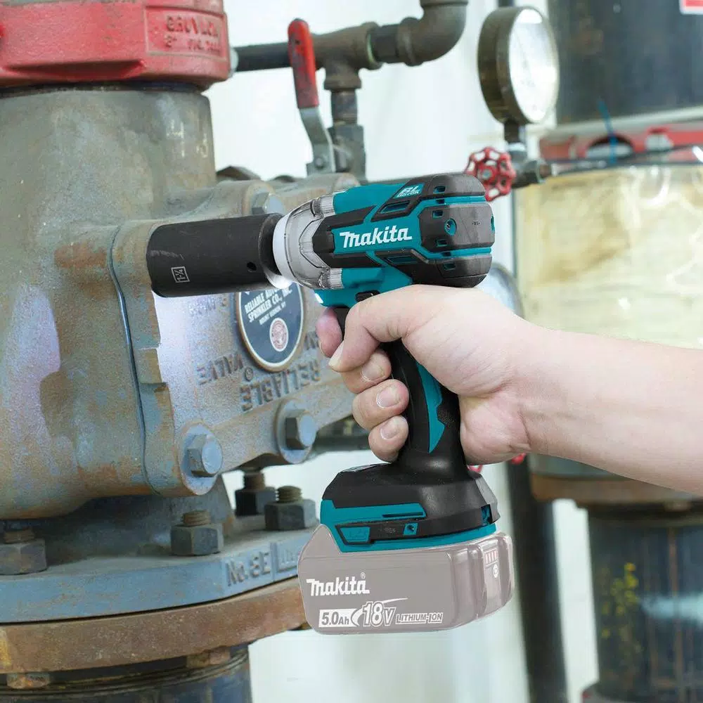 Makita 18V X2 LXT (36V) 1 in. SDS-Plus Rotary Hammer Kit with Bonus 18V LXT 1/2 in. Impact Wrench