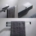 KRAUS Stelios Chrome Bathroom Towel Ring - Solid Brass Hand Towel Holder thumbnail 4