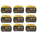 DEWALT FLEXVOLT 20V/60V MAX 9.0 Ah Lithium-Ion Battery Pack (9-Pack) thumbnail 1