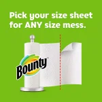 Bounty Select-A-Size White Paper Towel Rolls, 4 Double Rolls (6-Pack) thumbnail 8