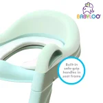 Babyloo Sterdy Potty Training Booster Seat with Adjustable Height and Removable Cushion - Mint Green thumbnail 3