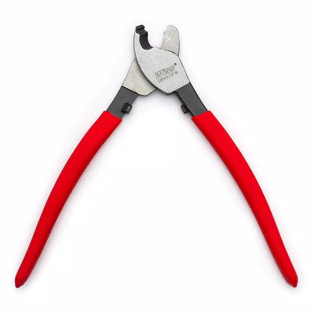 Wiss 8-3/8 in. 3-in-1 Flip Joint Cable Cutter, Wire Cutter, and Sheath Knife