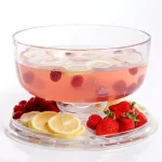 Gibson Home Great Foundations 2-Piece Glass Cake Stand with Dome thumbnail 2