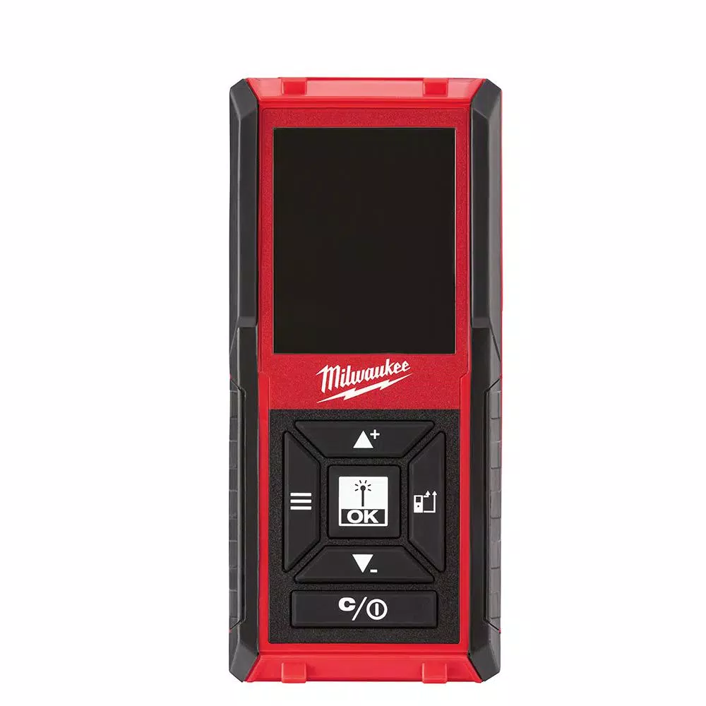 Milwaukee 150 ft. Laser Distance Meter with Color Screen and IP54 Rating