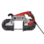 Milwaukee 11 Amp Deep Cut Portable Band Saw with Hard Case, 5 in. x 5 in. Capacity thumbnail 1