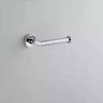 Gatco Venue Euro Single Post Toilet Paper Holder in Chrome thumbnail 2