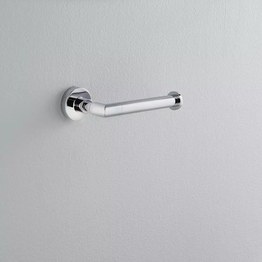 Gatco Venue Euro Single Post Toilet Paper Holder in Chrome
