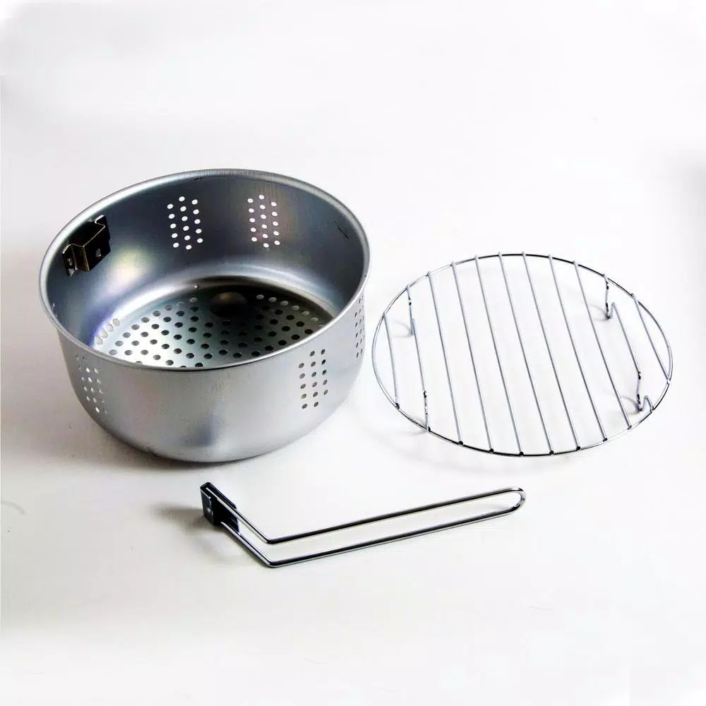 Continental 5.8 Qt. Electric Deep Fryer and Multi-Cooker, Stainless Steel