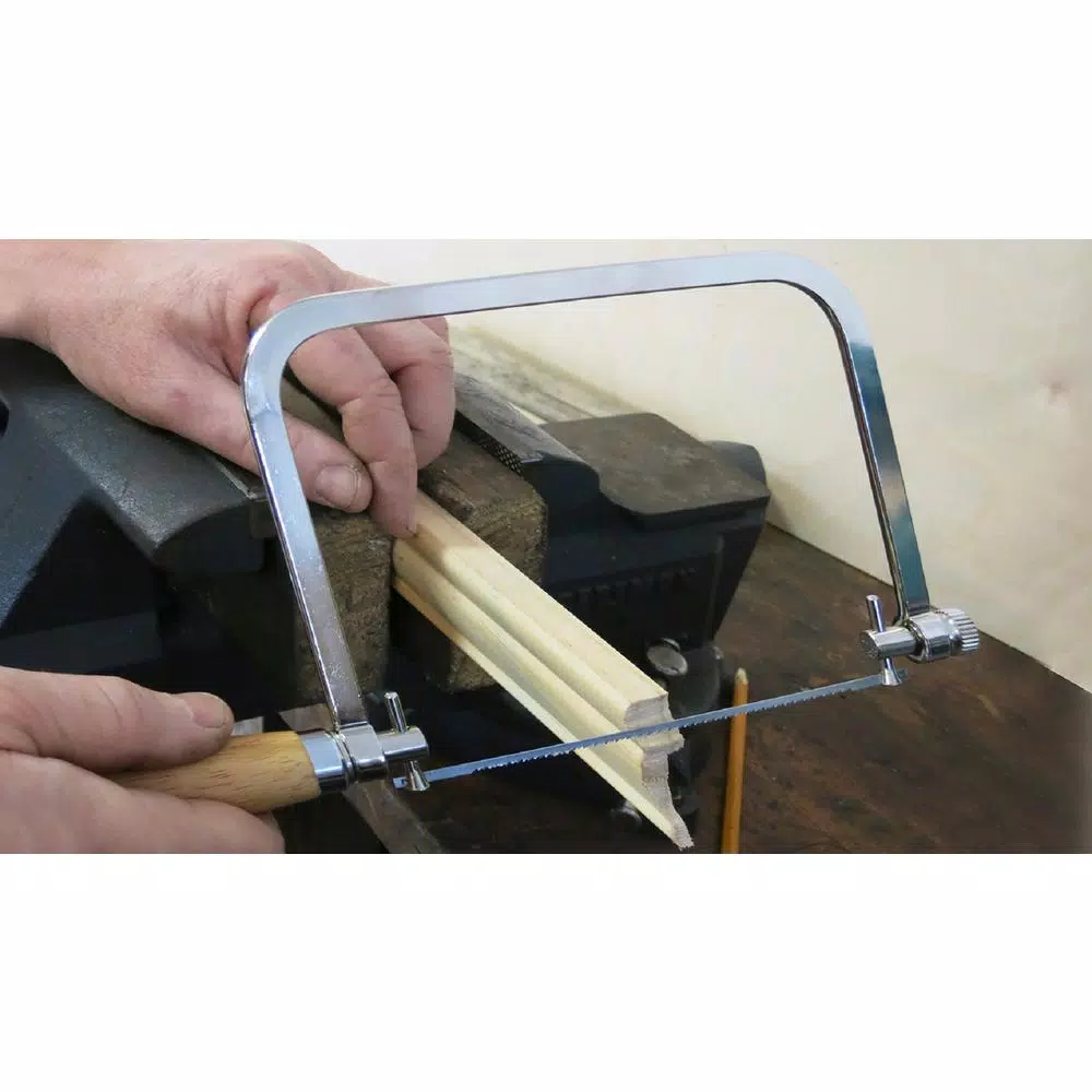 Olson Saw Olson 7 in. Coping Saw with Hardwood Handle and Dual-End Blade Tensioning