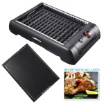 GoWISE USA 2-in-1 Smokeless Indoor Electric Grill and Griddle, 149 sq. in. Non-Stick thumbnail 5