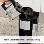 Hamilton Beach 12-Cup Programmable Easy Access Plus Coffee Maker, Black thumbnail 4