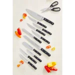KitchenAid 14-Piece German Stainless Steel Knife Set with Triple Rivet Handles and Wood Block thumbnail 4