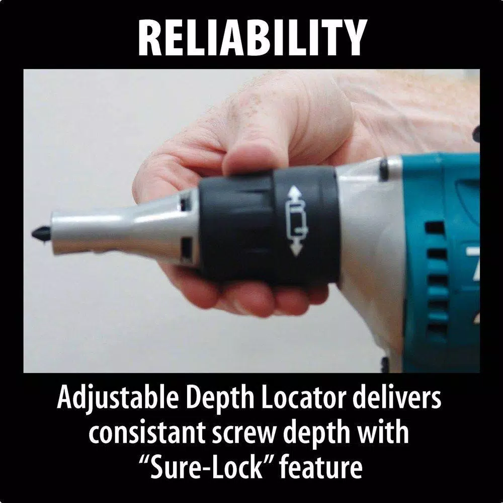 Makita 6 Amp 4000 RPM 1/4 in. Corded Drywall Screw Gun