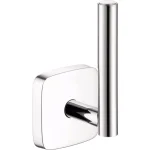 Hansgrohe Puravida Single Post Toilet Paper Holder in Chrome - Modern Brass Wall Mount thumbnail 1