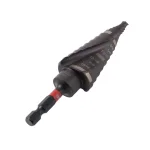 Milwaukee SHOCKWAVE Impact Duty #8 Titanium Step Bit, 1/8 in. - 1 in. thumbnail 3