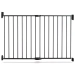 Munchkin Push to Close Safety Gate, Hardware Mounted, 29 in. Tall, Dark Grey thumbnail 1