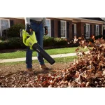 RYOBI 40V MAX Cordless Jet Fan Leaf Blower Kit, 500 CFM, 110 MPH, with 4 Ah Battery and Charger thumbnail 11