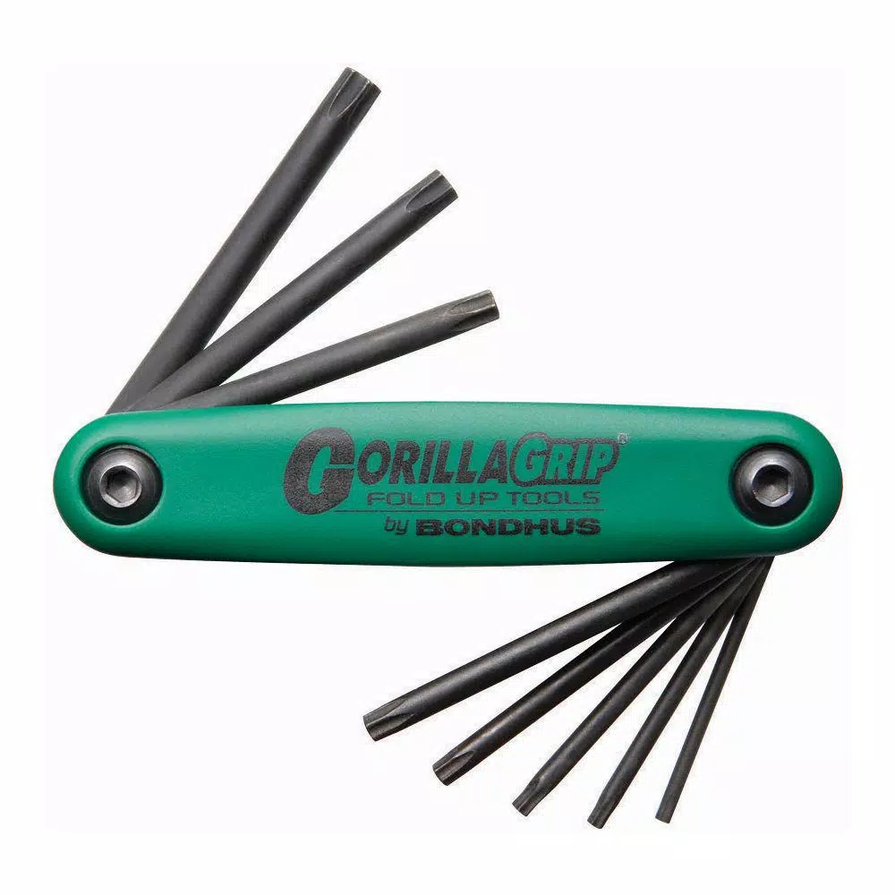 Bondhus 30-Piece Ball End L-Wrench and TORX Fold Up Tool Set