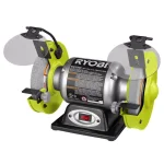 RYOBI 6 in. Bench Grinder with LED Lights, 2.1 Amp thumbnail 3