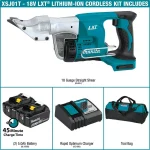 Makita 18V LXT Cordless 18-Gauge Straight Shear Kit with Two 5.0Ah Batteries and Charger thumbnail 2