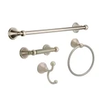Delta Crestfield 24 in. Single Towel Bar in Brushed Nickel thumbnail 8