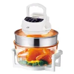 SPT 1300W White Digital Countertop Convection Oven with 6 Pre-Programmed Settings thumbnail 3