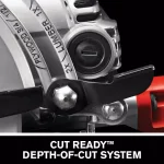 SKILSAW 7-1/4 in. 15 Amp Magnesium Worm Drive Corded Circular Saw with Diablo Carbide Blade thumbnail 5