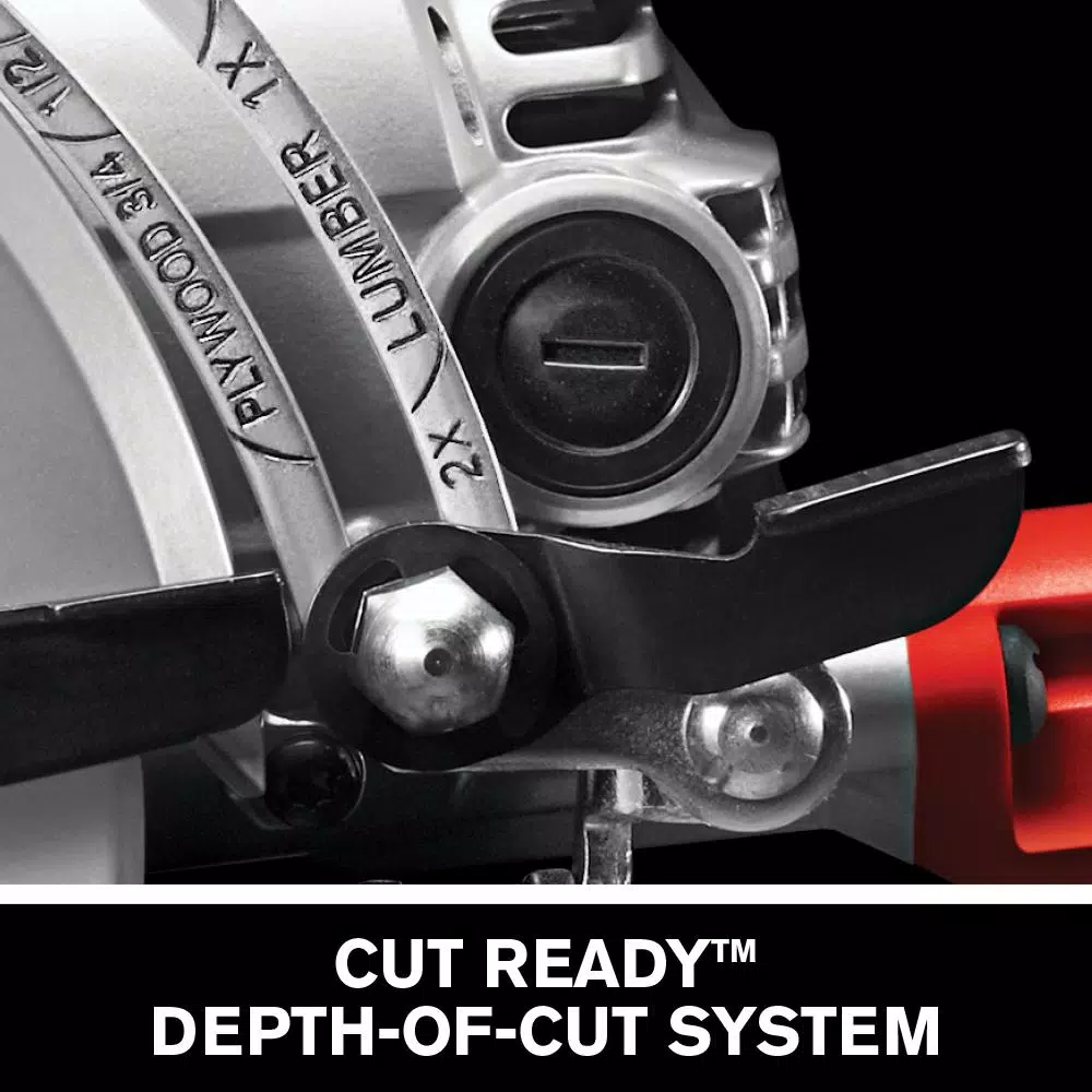 SKILSAW 7-1/4 in. 15 Amp Magnesium Worm Drive Corded Circular Saw with Diablo Carbide Blade