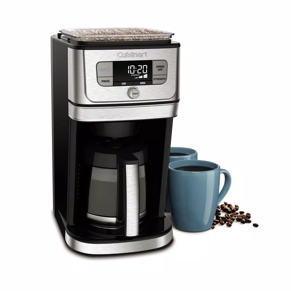 Cuisinart 12-Cup Burr Grind and Brew Stainless Steel Drip Coffee Maker
