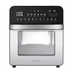 GoWISE USA GoWISE 1700W Ultimate Air Fryer Oven Grill with Dual Heating, Rotisserie & Dehydrator, 14.7 qt, Stainless Steel thumbnail 1