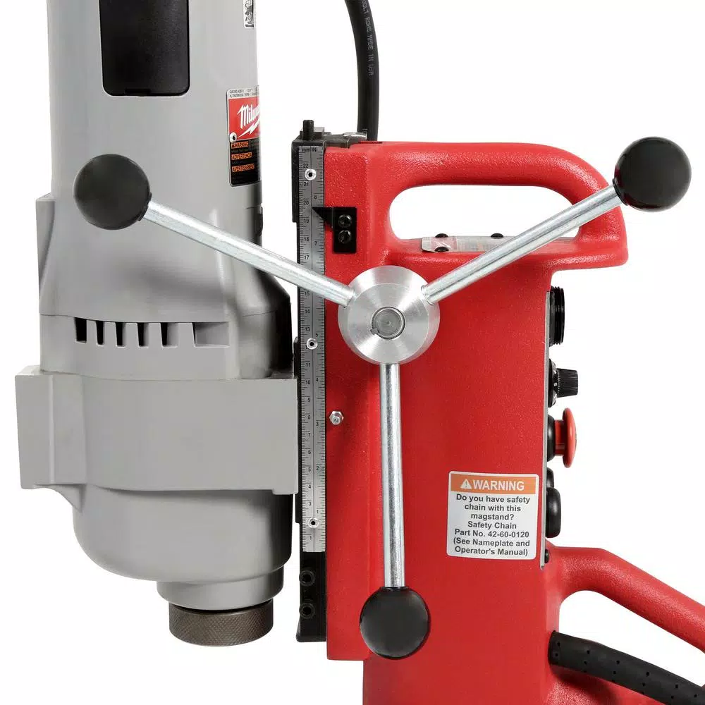 Milwaukee Electromagnetic Adjustable Position Drill Press with 1-1/4 in. Capacity