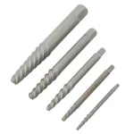 URREA 5-Piece Spiral Bolt Extractor Set, 1/8 in. to 3/4 in., Hot Forged Steel thumbnail 3