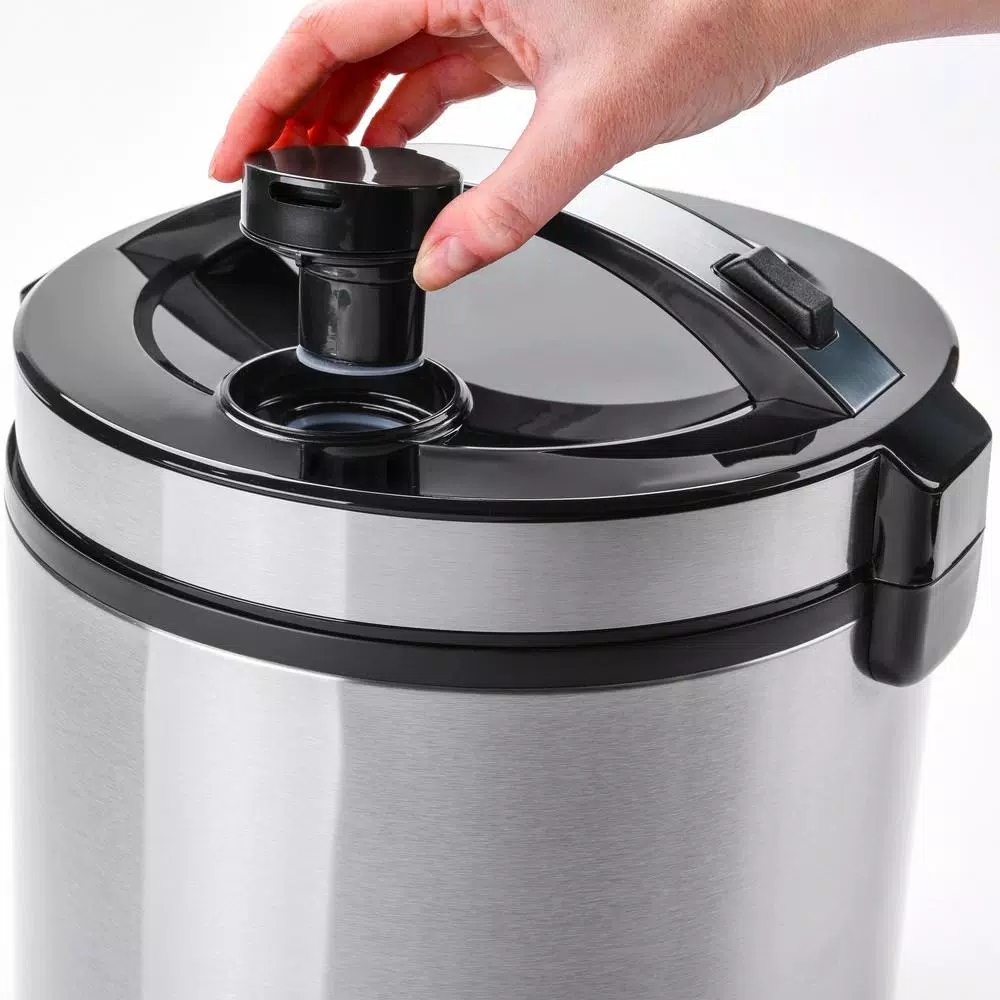 Aroma 20-Cup Digital Stainless Steel Rice Cooker and Food Steamer